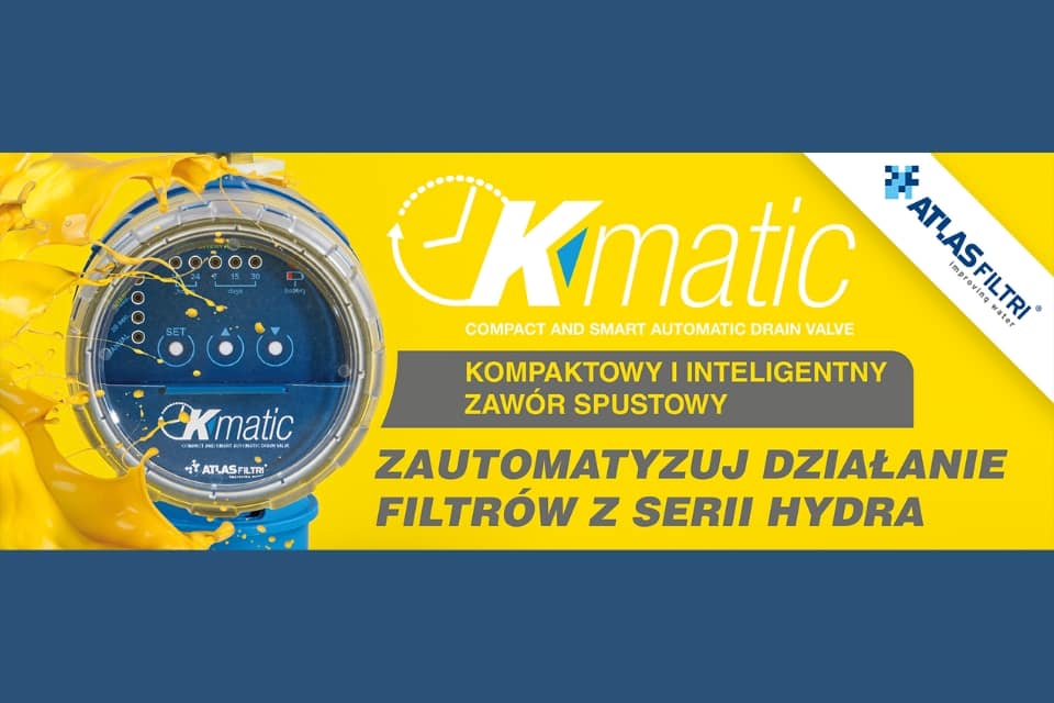 Automat K-Matic do filtrów Atlas Filtri Hydra